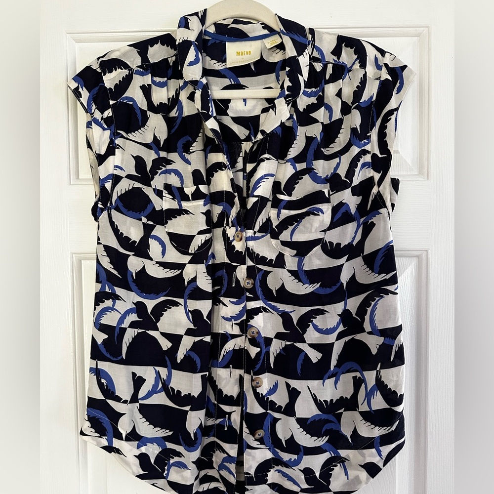 Anthropologie XS Button up Shirt